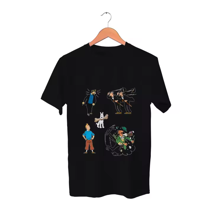 Camiseta Tintin. Varios colores. Todas las tallas. - 1