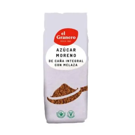 Azucar Moreno Integral Caña Melaza Eco 1kg El Granero Integral - 1