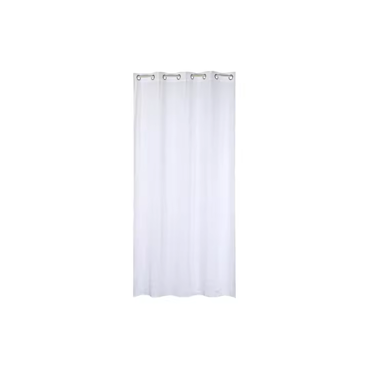 Cortina Poliester 140X260X260 Bordado Blanco El mejor complemento para tu hogar  -Fijalo- - 1