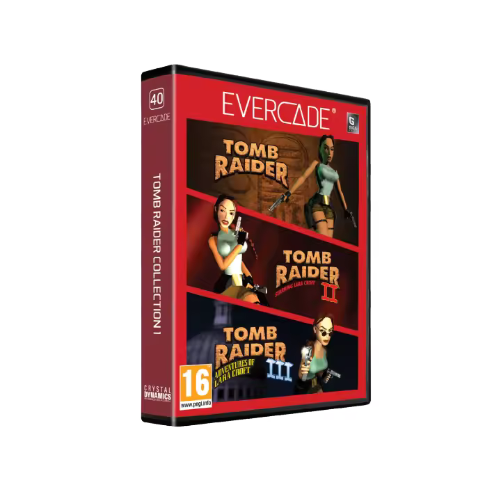 Cartucho Evercade Tomb Raider Collection 1 - Nuevo precintado - PAL España - 1