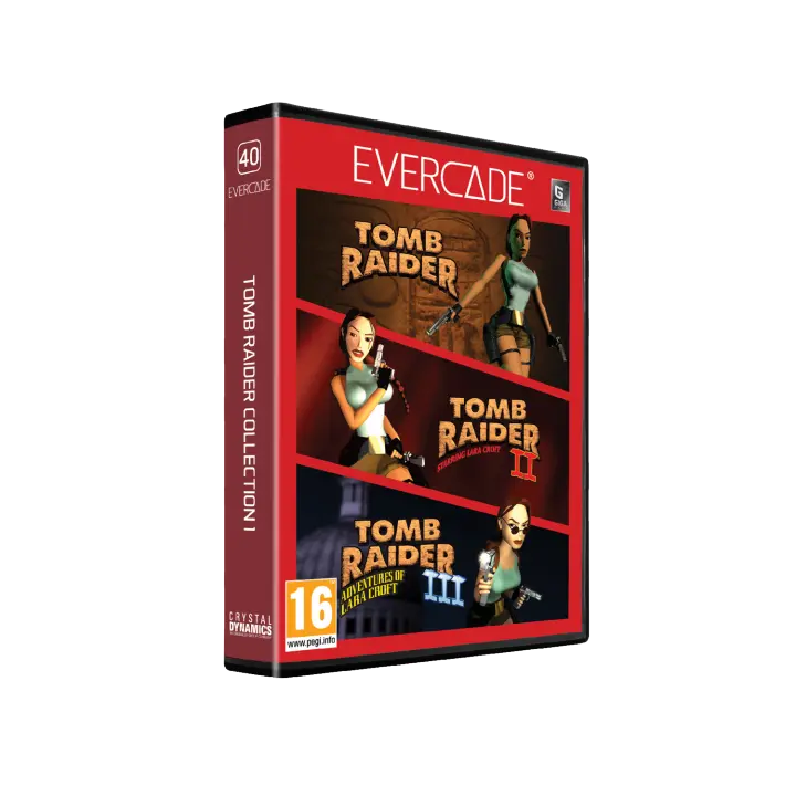 Cartucho Evercade Tomb Raider Collection 1 - Nuevo precintado - PAL España - 1