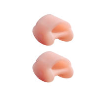 Pexmen 2Pcs Separadores De Dedos De Gel Para Hombres Y Mujeres Almohadillas De Bunión Para Prevenir Raspaduras Y Aliviar La Presión Color Rosa - details 5