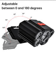 Linterna Frontal LED Recargable USB Super Brillante Con 5 Modos De Trabajo Impermeable Para Pesca De Noche Y Senderismo - details 6