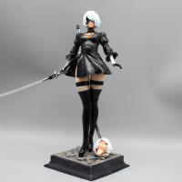 Figura De Juego Nier Automata 2B 27.5cm Cuatro Estilos Estatua De Mecha Lifeform Decoración De Escritorio Regalo De Juguetes Para Coleccionistas - details 8