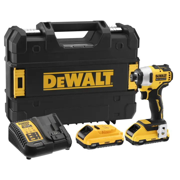 Dewalt DCF809L2T-QW - Atornillador de Impacto sin escobillas 18V con 2 baterías Li-Ion 3,0Ah - 1