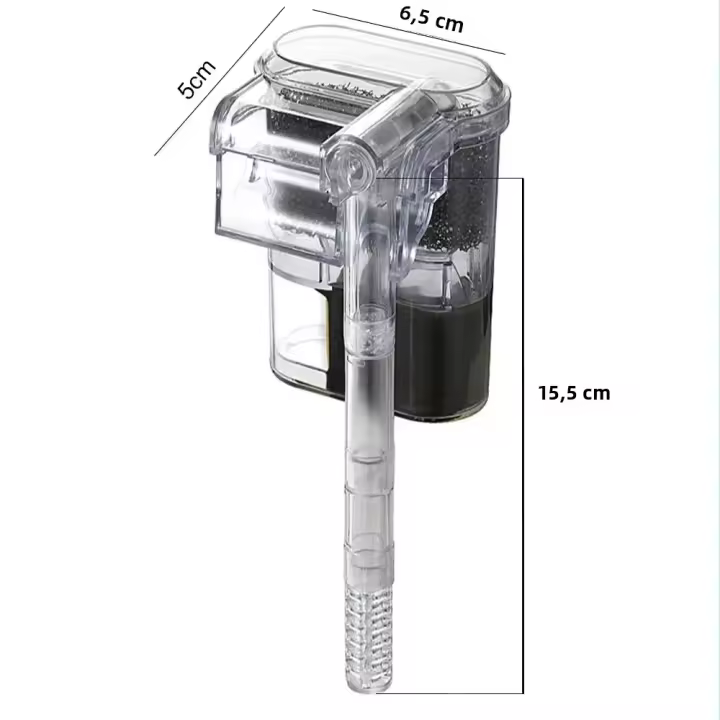 Filtro Suspendido Para Acuarios Mini USB 2.5W 250H/L Adecuado Para Acuarios Menores De 30cm Filtro Para Tanques De Peces - 1