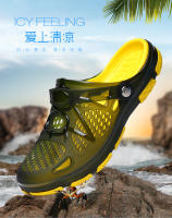 MAEDEF Sandalias De Hombre Moda Verano Impermeables Para Playa Calzado Casual Para Interior Y Exterior Antideslizantes Tallas Reales - details 0
