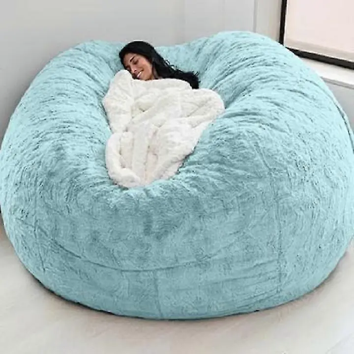 2025 New Extra Large Bean Bag Chairs Couch Sofa Cover Indoor Lazy Lounger For Adults Kids Without Chair - 1