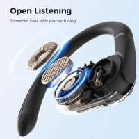 OWS Auriculares Bluetooth SOUNARC QS01, 12 Horas de Diversión, Graves Cautivadores, Diseño de Oído Abierto, Ajuste Ergonómico, Ideal para Música al Caminar y Llamadas en Reuniones - details 1