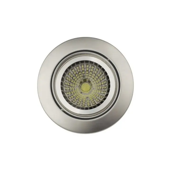 HUANGJISOO Downlight 634 GX5,3 12V 50W Cromo Mate JISO 634D-16 - Focos Empotrables LED - 1