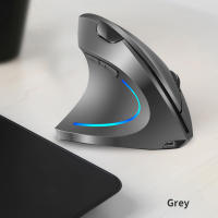 Ratón Vertical Inalámbrico Recargable Ergonómico, 3 Niveles de DPI, Luz Fluente RGB, Juguete Sin Cable - details 10