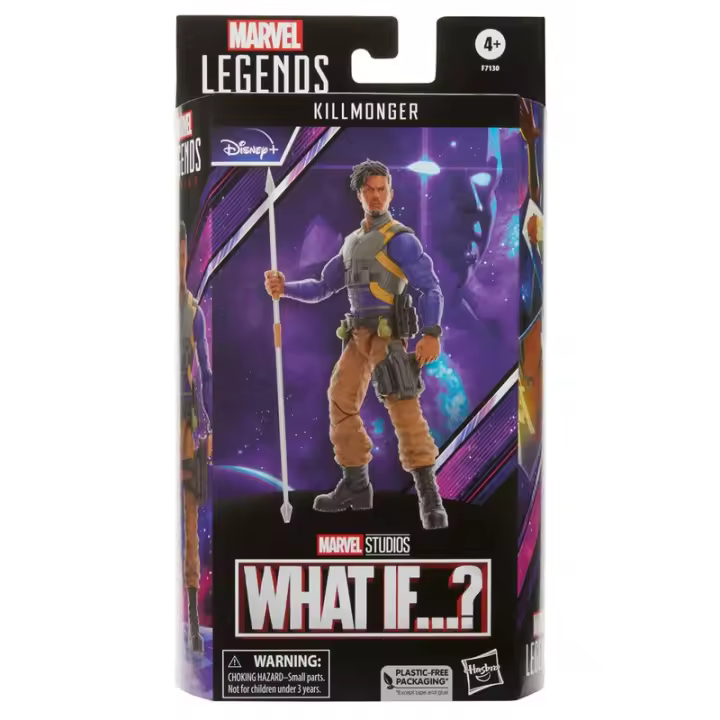 FIGURA KILLMONGER HASBRO WHAT IT MARVEL LEGENDS 15CM - 1