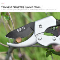 Tijeras De Podar SK-5 Con Hoja De Acero Para Jardinado Y Poda De Bonsai Kit De Herramientas Para Plantas Y Árboles Frutales - details 4