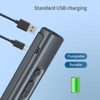 Repellente Ultrasonido Para Perros Recargable USB Dispositivo Antiladridos Portátil Con Indicador LED Y Correa Para Entrenamiento De Mascotas - details 3