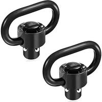 Montura De Cierre Rápido QD 1.25” Para Correa De Dos Puntos 360° Rotatable Botón De Presión Fácil De Montar Accesorio De Montura De Scope - details 7