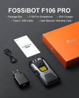 FOSSiBOT F106 PRO Smartphone Rugged  Pantalla FHD+ de 6.58"  Procesador Helio G85  15GB de RAM + 256GB de ROM  Cámara de 48+20MP  Lámpara de camping de 3W  Altavoz de 110dB  Batería de 12000mAh  Soporte NFC  IP68/IP69K - details 29