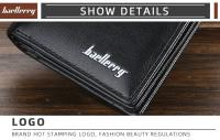 Cartera De Cuero PU Para Hombre 2024 Cierre De Cremallera Alta Calidad Diseño Corto Portador De Tarjetas Monedero Vintage Cartera Masculina - details 15