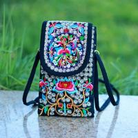 Bolso De Hombro Para Mujer Yogodlns Vintage Bordado Floral Pochete De Viaje Bolsa Bandolera Cremallera Pequeño Bolso De Mano - details 7