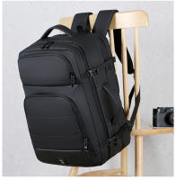 Mochila Expansible de 40L con Puerto de Carga USB Bolsa de Laptop Impermeable Diseño Sólido - details 14