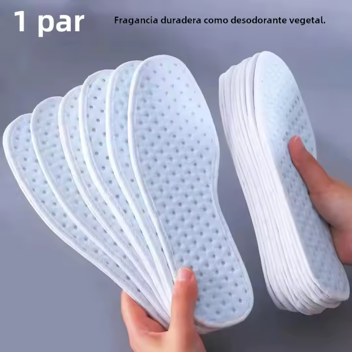 Almohadilla De Absorción De Choque Deodorante Para Zapatillas Transpirable Suave Y Gruesa Para Hombres Y Mujeres Correr Deporte - 1
