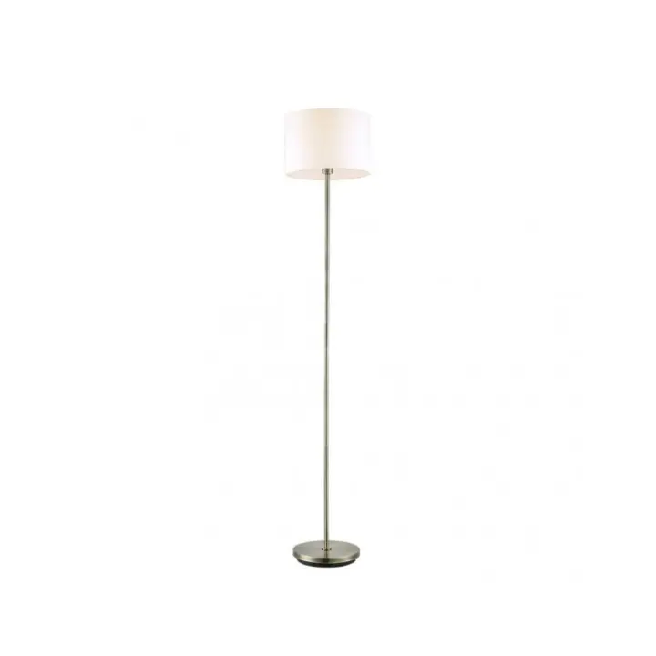 Fabrilamp - Pie De Salon Aldebaran 1xe27 Cuero C/pant Beig  170x35x35 Cm - 1