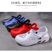 Sandalias De Hombre EVA Para Playa Y Jardín Verano 2023 Casual Comodidad Sin Tacón Material Superior EVA Zapatos De Plataforma Plana - details 3