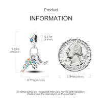 Encantos De Cocodrilo Plateado En Plata Con Dibujo Colorido Encantos Colgantes Para Pulseras Y Collares Joyería DIY - details 122