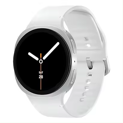 Samsung Galaxy Watch 8 3,81 cm (1,5") AMOLED 44 mm Digital 480 x 480 píxeles Pantalla táctil Plata Wifi GPS (satélite) - 1