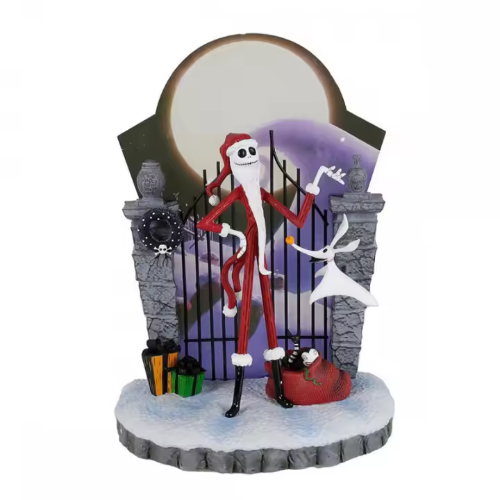 Figura decorativa enesco disney pesadilla antes de navidad santa jack - 1