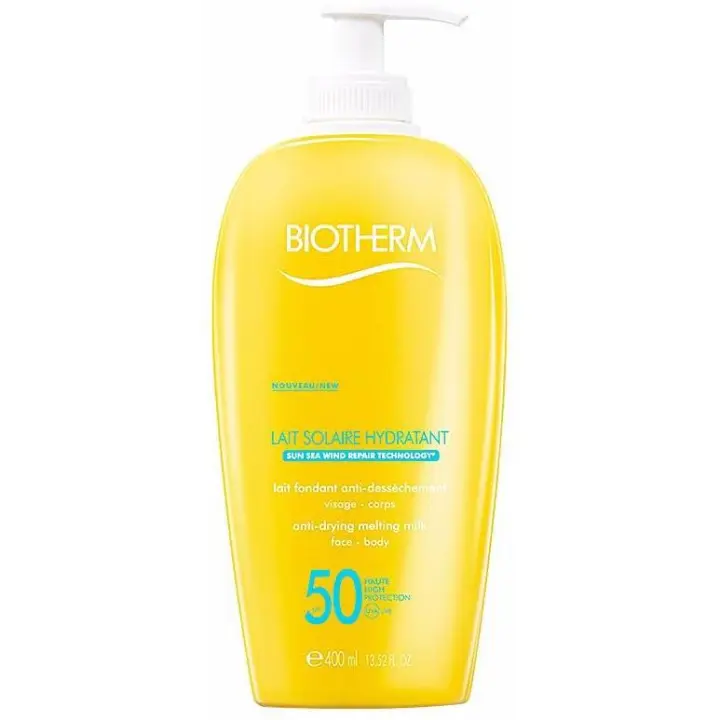Biotherm Lait Solaire Hydratant Spf50+ 400Ml - 1