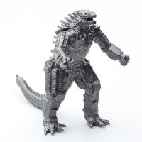 Figura De Acción Gigante Gold Mechagodzilla Vs Kong 7 Pulgadas Juguete Movable Con Articulaciones Regalo Para Niños Fanáticos De Los Dinosaurios Y Los Monstruos - details 4