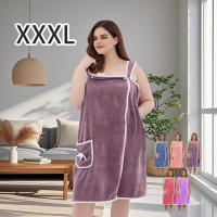 Toalla De Baño Para Mujer Y Niñas 90x150cm Secado Rápido Toallas De Playa Y Spa Toalla De Lavandería Para Gimnasio Estilo Sólido Tela De Superfibra Rectangular Máquina Lavable - details 5