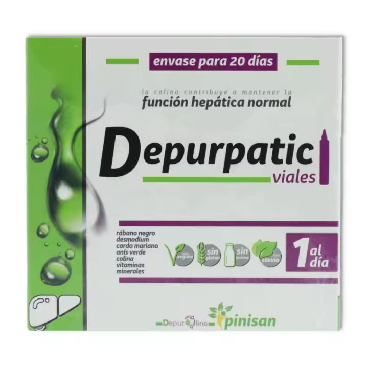 Pinisan Depurpatic 20 unidades - 1