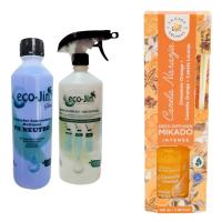 ECOJIN GLOW LAVANDA PH NEUTRO ORIGINAL DE LABONCLER + DIFUSOR + AMBIENTADOR A ELEGIR CASA DE LOS AROMAS. Producto en frasco de vidrio de 100 ml y con 6 sticks. disfruta de una agradable sensación de alegría y vitalidad. - details 9