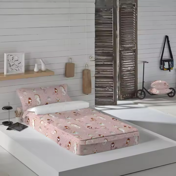 SACO NORDICO INFANTIL 100% ALGODÓN CON RELLENO SEAHORSE B HACIENDO EL INDIO FABRICADO EN ESPAÑA - 1