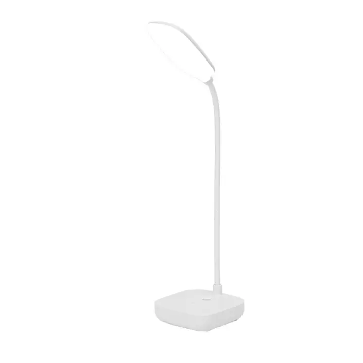 Lampara Escritorio LED, Flexo Led Escritorio Flexible, Lampara mesita noche sin cable, 3 Modos de Luz, Nivel De Brillo Ajustable con Control Táctil, Lampara Led Recargable Casa, Oficina y Estudio - 1