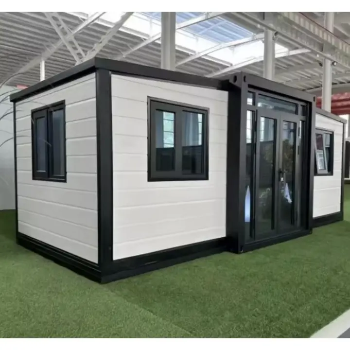 Estructura del hogar 20/40 pies prefabricado móvil contenedor expandible casa prefabricada portátil pequeña casa moderna Villa impermeable - 1