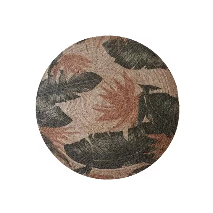Parentesi Quadra  -  ALFOMBRA YUTE TROPICAL TIERRA ROJOONDA - 1