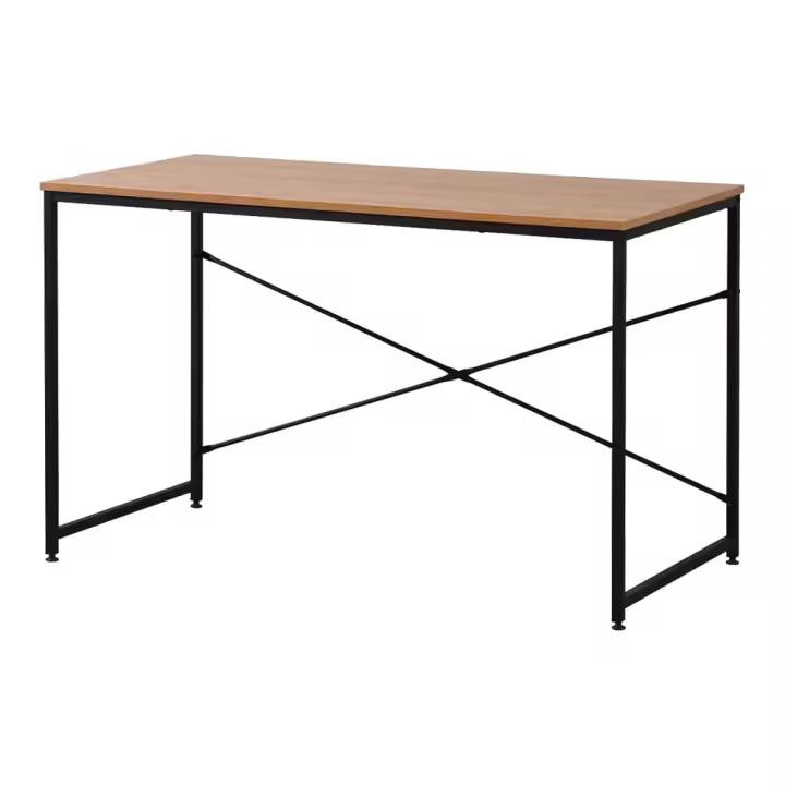 Secretária de madeira 120x60x74cm edm - 1