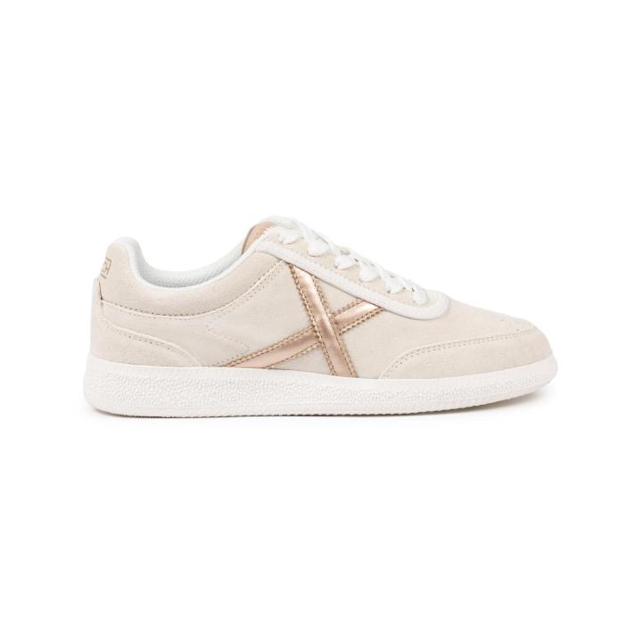 Women's minich rumba 25 beige sneakers.