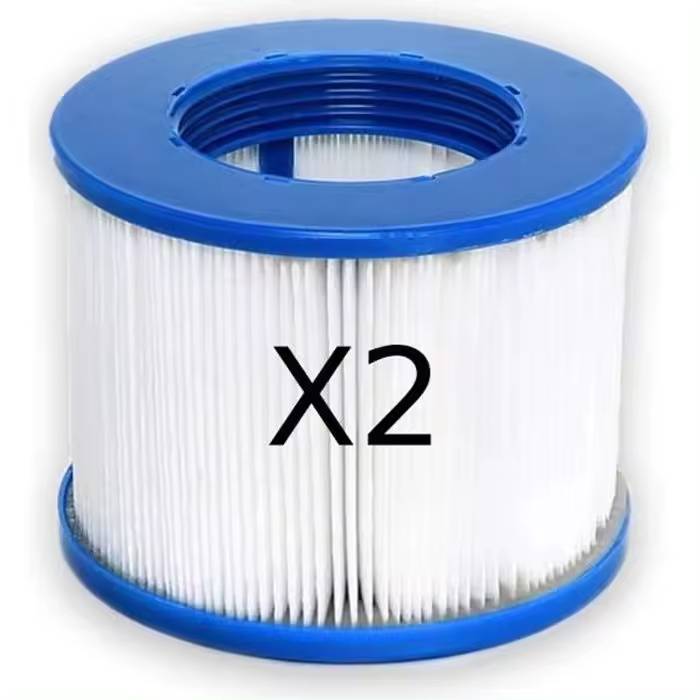 Cartucho de filtro de Tornillo para SPA inflable (Rosca de Tornillo 60mm) SET de 2 - 1