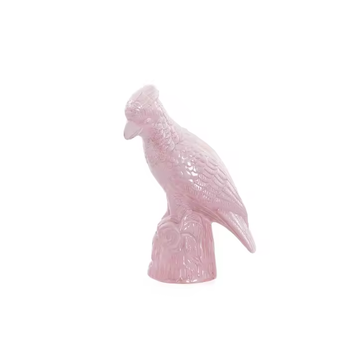 Adda Home - Figura Decorativa de Cerámica Loro 20x12x31 Cm - Diseño Moderno y Elegante - 1