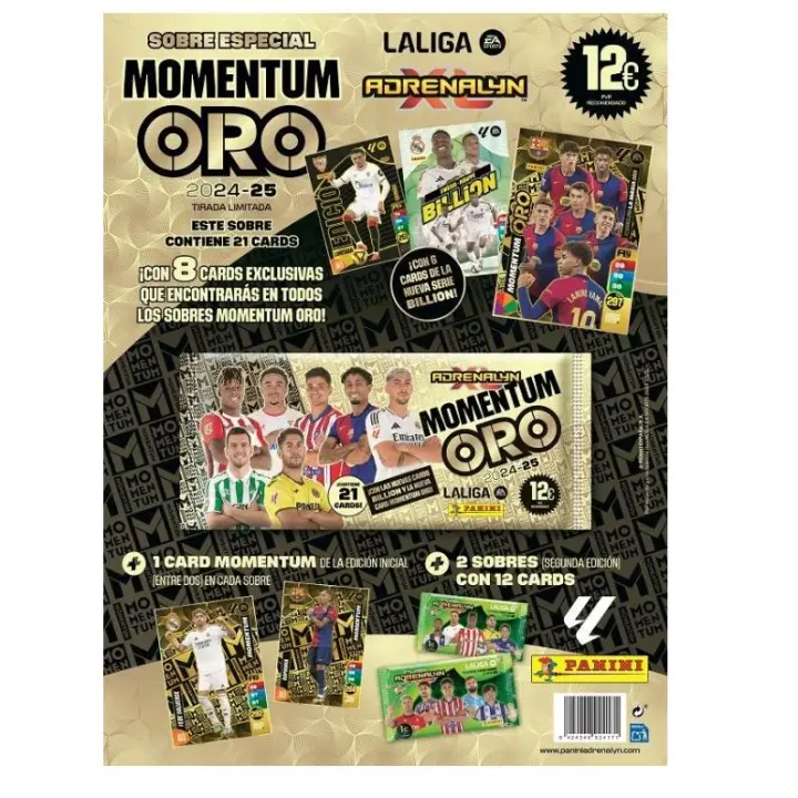 PANINI SEGUNDA EDICION ACTUALIZADA NUEVA GRAN SURTIDOS DE MODELOS ADRENALYN XL 2024-2025 MODELOS distintos PARA ELEGIR OFICIAL Y ORIGINAL GARANTIZADO PROTEGIDOS PARA ENVIOS MIRARSE BIEN ANTES DE PEDIR PARA NO EQUIVOCAR MODELO - 1