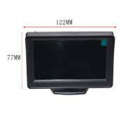 Pantalla De Monitor Para Coche Con Cámara De Retrovisora HD Digital TFT LCD 4.3 Pulgadas Para Parking Color PAL NTSC In-Dash - details 0