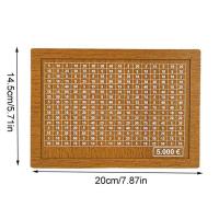 Caja De Dinero De Madera En Forma De Cerdo Con Objetivo De Ahorro Y Cajas De Números Para Monedas Euro Varios Tamaños Disponibles - details 8