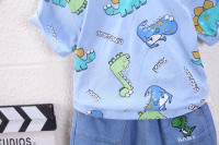 Ropa De Verano Para Bebés Niños Y Niñas Conjunto De 2 Piezas Camiseta Y Shorts Estilo Casual Con Diseño De Dibujos Animados Talla Ajustada Para Edades 4-6 Años - details 18