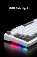 Teclado Mecánico AULA F87 Con 3 Modos De Conexión (2.4G/USB/Bluetooth) Teclado De Juego RGB Con Hotswap Y Gaskets 87 Teclas - details 16
