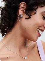 Pandora - Collar con Collar de Rosa Blanca en Flor-Plata de Lei - details 4