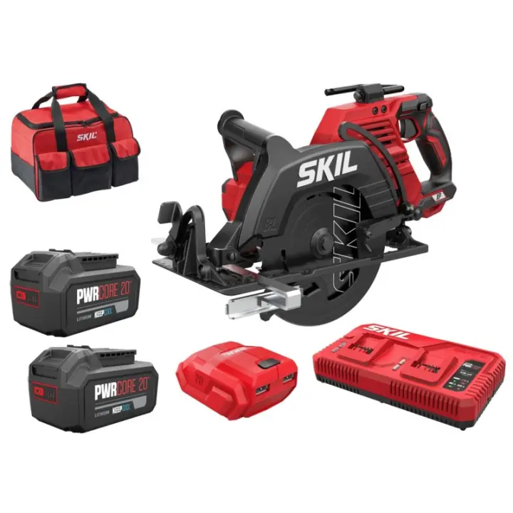3572 EA Sierra circular a batería 2x20V Max - 4,0Ah «XP brushless» SKIL - 1