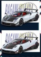Modelo De Coche Pagani Huayra a Escala 1:24 Con Acción De Retroceso Retro Para Regalo Perfecto Para Enthusiasts De Carreras Y Coleccionables De Exposición - details 3